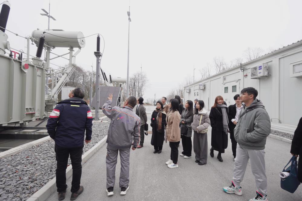 感悟中克友好克罗地亚中国留学生走进“一带一路”重点项目