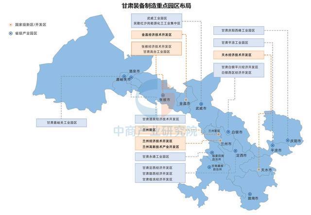 2025年甘肃省装备制造产业链全景图谱(图3)