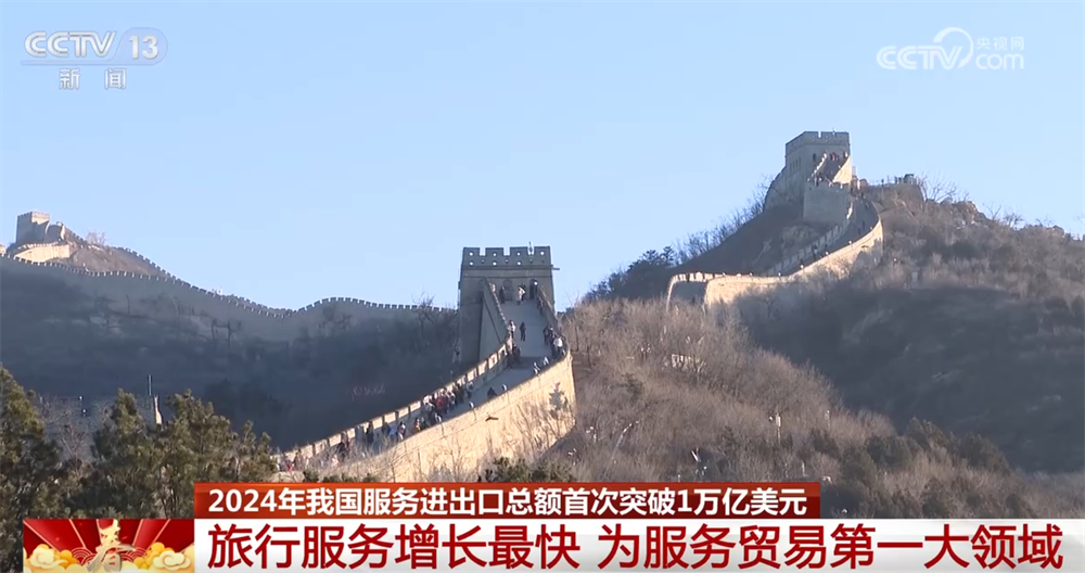 首次突破1万亿美元创新高！数字盘点2024年我国服务贸易“成绩单”(图3)