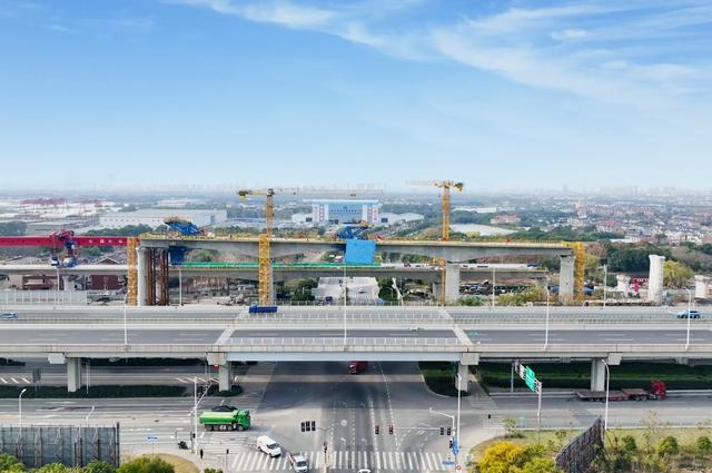 沪渝蓉高铁罗店段桩基施工突破5000根！(图2)