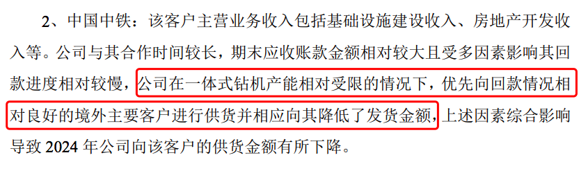 志高机械将上会：收入真实性被连问三轮称因中国中铁回款慢降低对其发货信披现低级错误(图1)