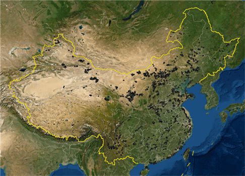 【数据分享】我国风电机组分布图概览！(图1)