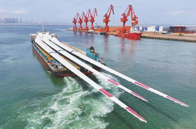 全球最大！叶片长达153米！东方电气26MW海上风电机组即将安装！(图1)