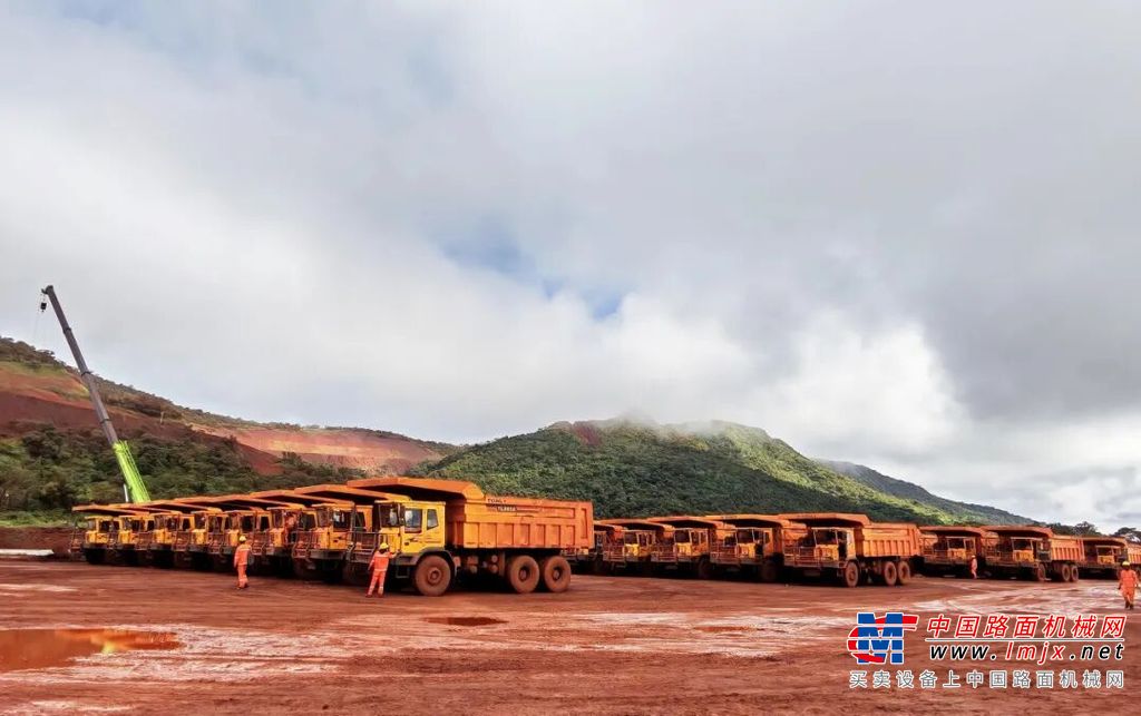 西芒杜铁矿正式投产同力重工运输产品持续赋能绿色开采