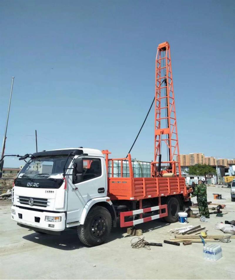 汽车钻机价格图片大全钻机车工作流程厂家直销价格优惠(图2)